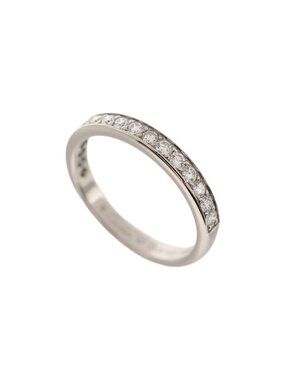 Cartier 1895 Ring Wedding Silver